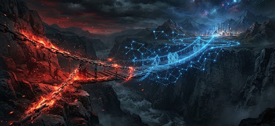 《大渡桥横·铁索与光子重构》